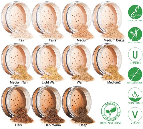 Mineral foundation make - mineral, make-up
