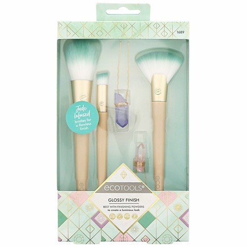 Ecotools glossy finish - make, up