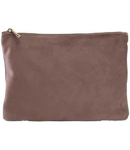 Bagbase velvet accessory pouch - bagbase,